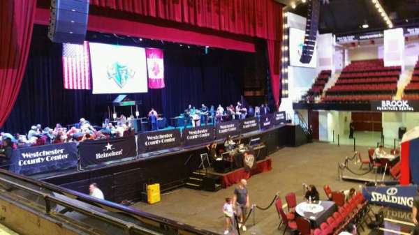 Westchester County Center, section: 202, row: B, seat: 1