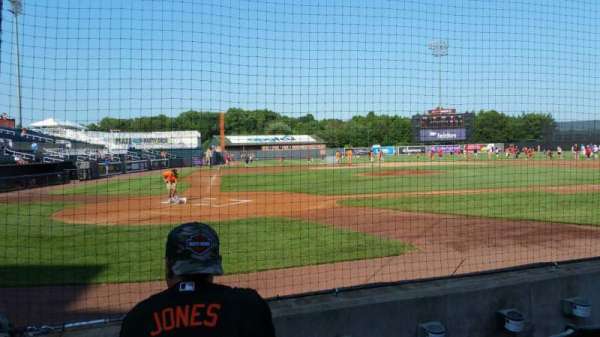 Ripken Stadium, section: 105, row: C, seat: 7