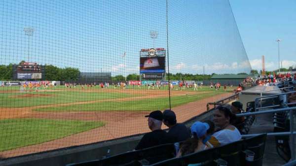 Ripken Stadium, section: 103, row: D, seat: 7