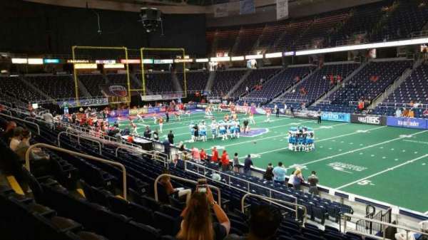 MVP Arena, section: 102, row: N, seat: 1