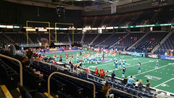 MVP Arena, section: 102, row: N, seat: 7