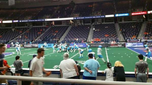 MVP Arena, section: 103, row: B, seat: 9