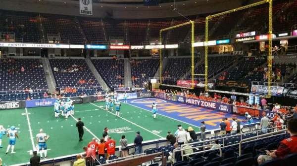 MVP Arena, section: 104, row: L, seat: 10