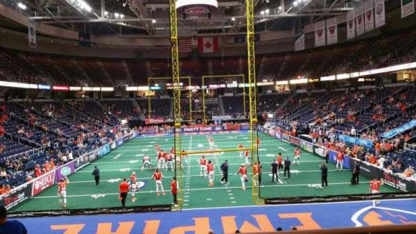 MVP Arena, section: 113, row: N, seat: 1