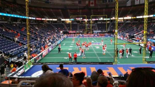 MVP Arena, section: 113, row: N, seat: 10