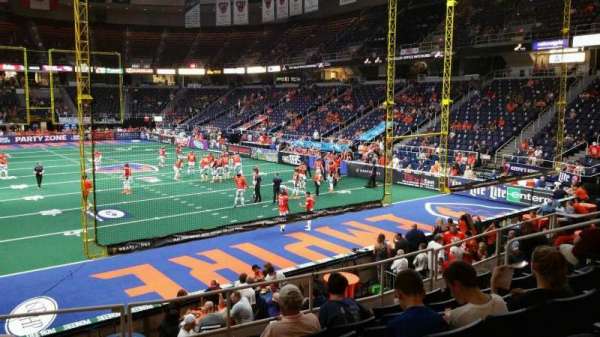 MVP Arena, section: 114, row: L, seat: 13