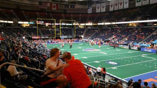 MVP Arena, section: 116, row: N, seat: 6