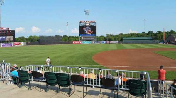 Ripken Stadium, section: 210, row: A, seat: 1