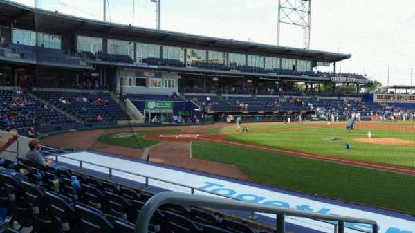 Dunkin' Park, section: 106, row: K, seat: 14