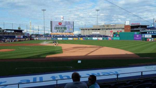 Dunkin' Park, section: 106, row: K, seat: 14