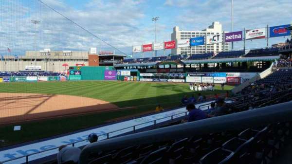 Dunkin' Park, section: 107, row: L, seat: 1
