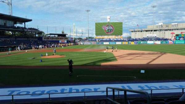 Dunkin' Park, section: 107, row: L, seat: 1
