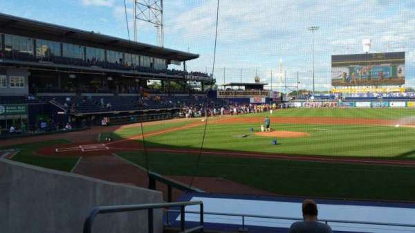 Dunkin' Park, section: 107, row: L, seat: 14