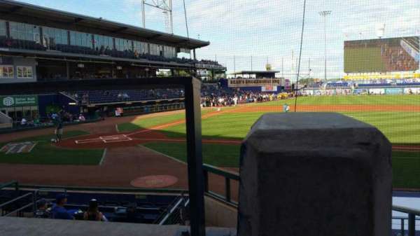 Dunkin' Park, section: 108, row: K, seat: 1