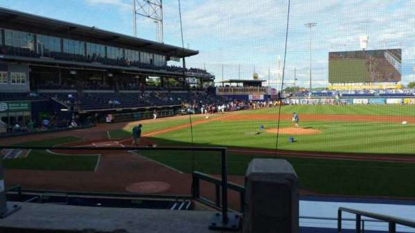 Dunkin' Park, section: 108, row: L, seat: 1