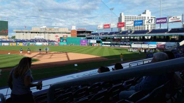 Dunkin' Park, section: 108, row: L, seat: 1