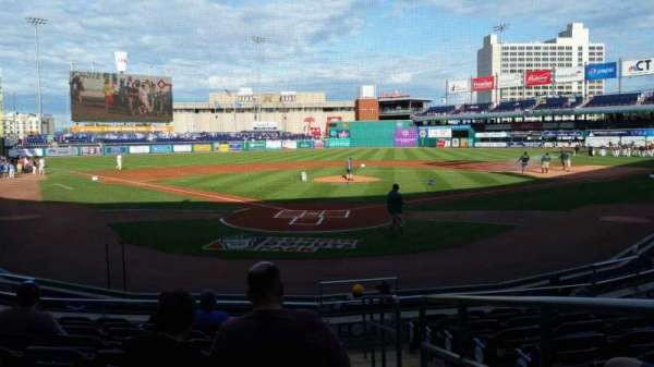 Dunkin' Park, section: 111, row: K, seat: 1