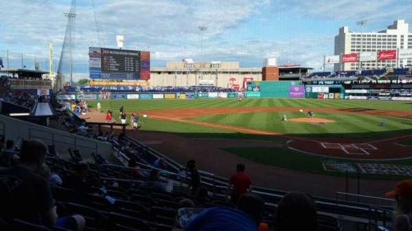 Dunkin' Park, section: 112, row: L, seat: 1
