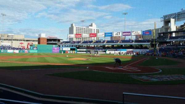 Dunkin' Park, section: 113, row: D, seat: 1