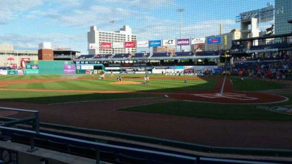 Dunkin' Park, section: 113, row: D, seat: 8