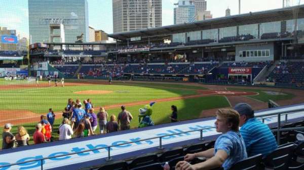 Dunkin' Park, section: 116, row: K, seat: 8