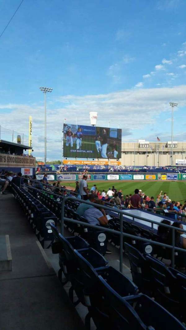 Dunkin' Park, section: 116, row: K, seat: 8