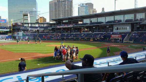 Dunkin' Park, section: 117, row: J, seat: 1