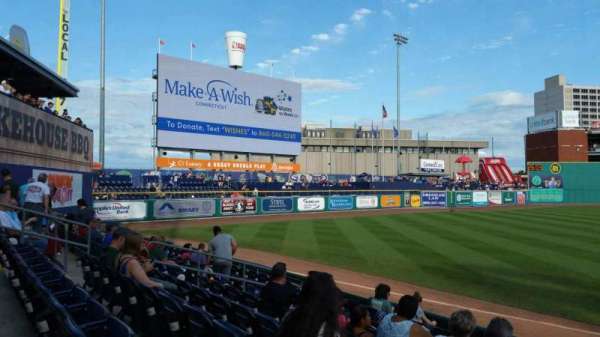 Dunkin' Park, section: 120, row: H, seat: 1