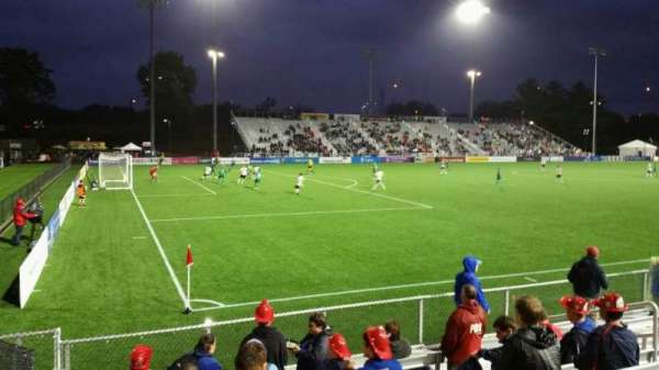 Trinity Health Stadium, section: 1, row: G, seat: 12