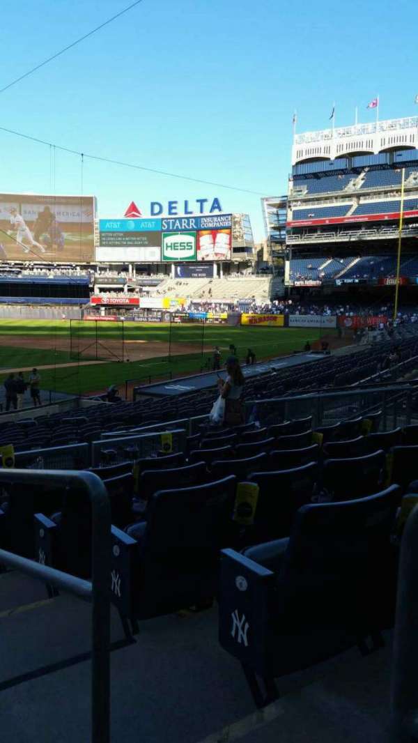 Yankee Stadium, section: 119, row: 8, seat: 1