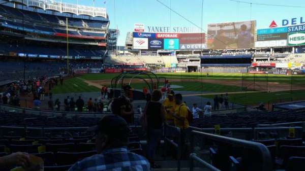 Yankee Stadium, section: 119, row: 8, seat: 1