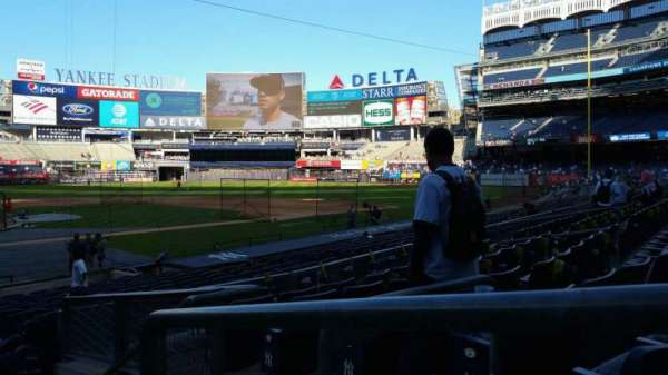Yankee Stadium, section: 118, row: 6, seat: 1