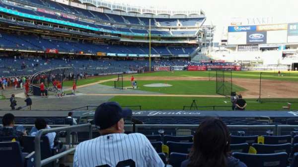 Yankee Stadium, section: 116, row: 6, seat: 18