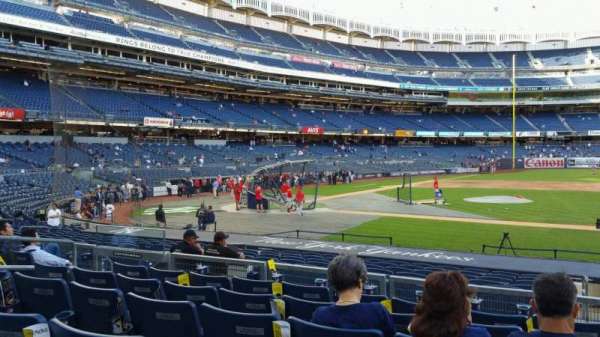 Yankee Stadium, section: 116, row: 6, seat: 10