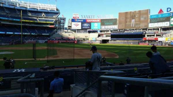 Yankee Stadium, section: 116, row: 6, seat: 1