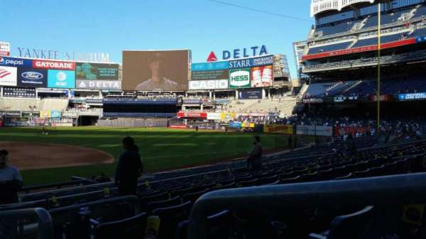 Yankee Stadium, section: 116, row: 8, seat: 1