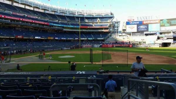 Yankee Stadium, section: 116, row: 8, seat: 1