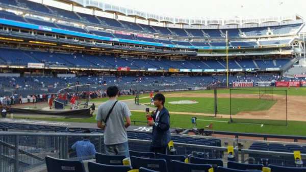 Yankee Stadium, section: 115, row: 6, seat: 8