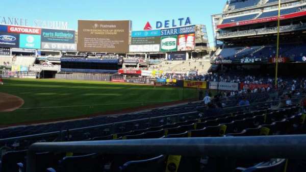 Yankee Stadium, section: 115, row: 6, seat: 1