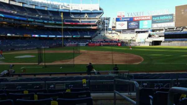 Yankee Stadium, section: 115, row: 6, seat: 1