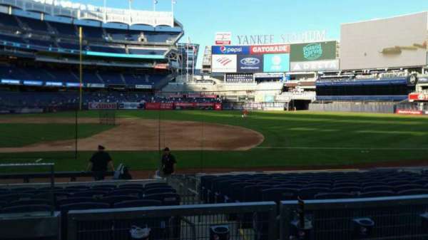 Yankee Stadium, section: 114B, row: 3, seat: 16