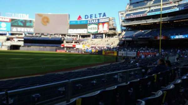 Yankee Stadium, section: 114B, row: 3, seat: 16