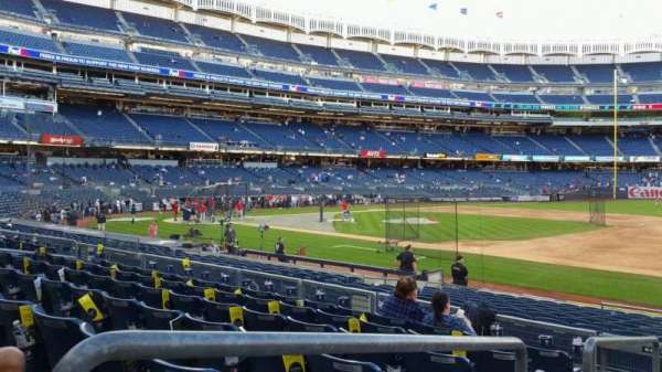 Yankee Stadium, section: 114A, row: 7, seat: 13