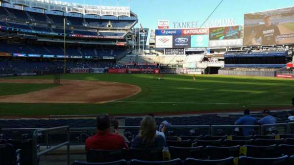 Yankee Stadium, section: 114A, row: 7, seat: 13