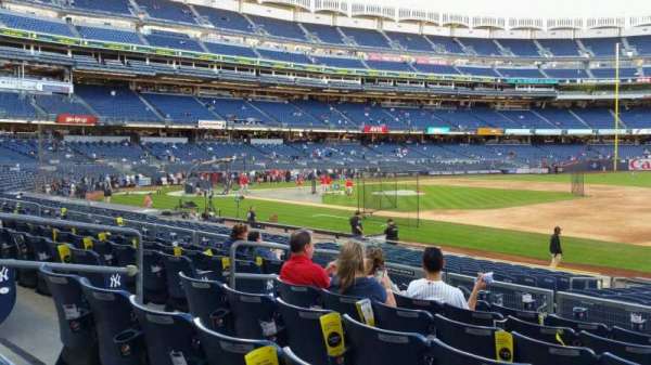 Yankee Stadium, section: 114A, row: 7, seat: 7