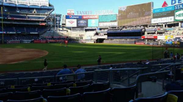 Yankee Stadium, section: 114A, row: 7, seat: 7