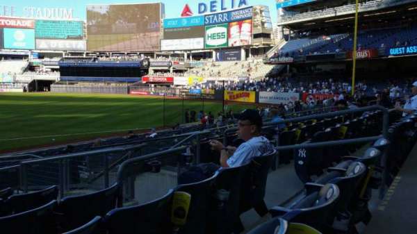 Yankee Stadium, section: 114A, row: 7, seat: 7
