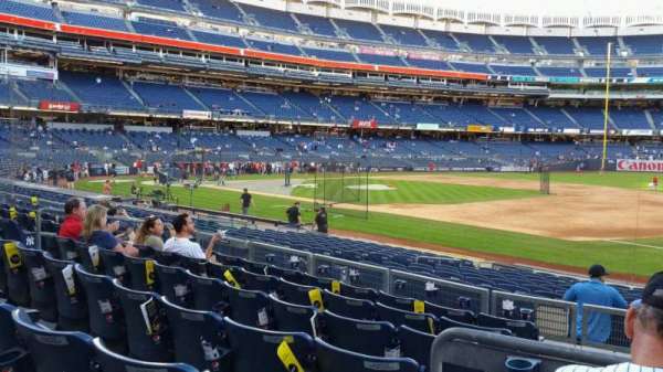 Yankee Stadium, section: 114A, row: 7, seat: 1