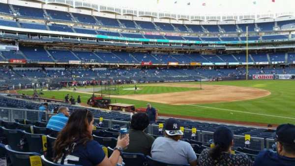 Yankee Stadium, section: 113, row: 7, seat: 1