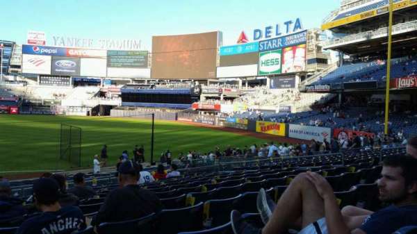 Yankee Stadium, section: 112, row: 11, seat: 16